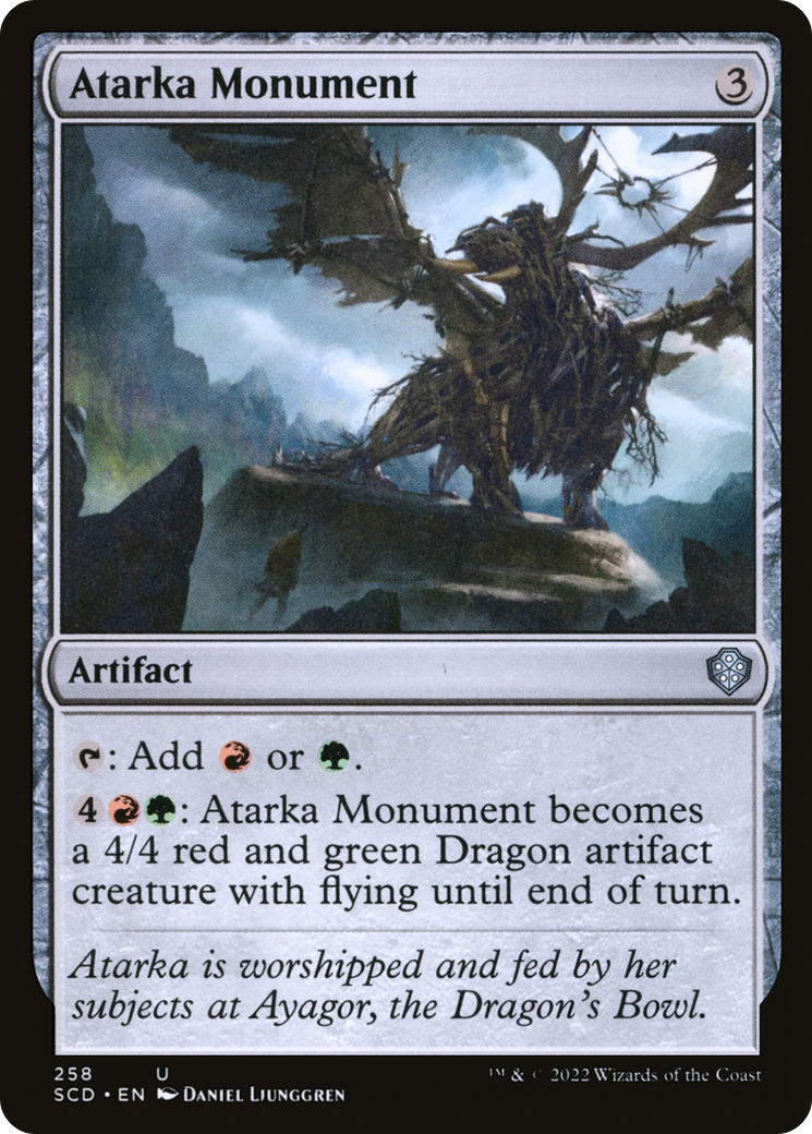 Atarka Monument [Starter Commander Decks]-1