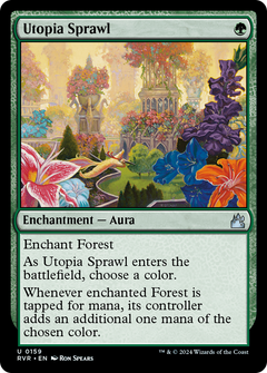 Utopia Sprawl (RVR-159) - Ravnica Remastered Foil-1