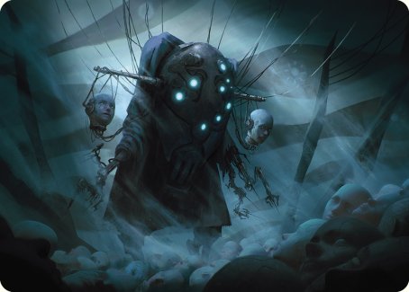 Meldweb Curator Art Card [Phyrexia: All Will Be One Art Series]-1