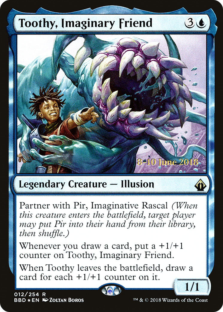 Toothy, Imaginary Friend [Battlebond Prerelease Promos]-1