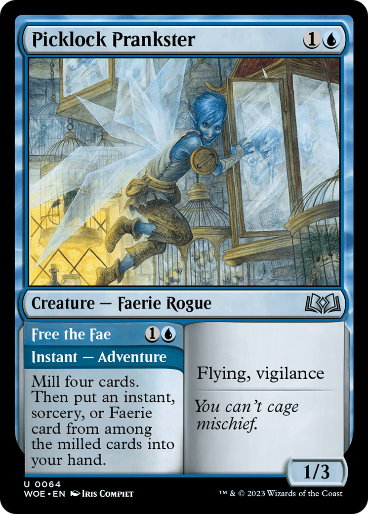 Picklock Prankster [Wilds of Eldraine]-1