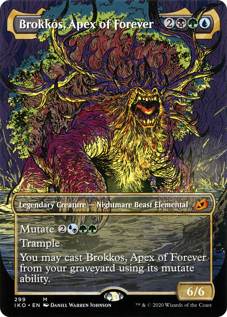 Brokkos, Apex of Forever (Showcase) [Ikoria: Lair of Behemoths]-1
