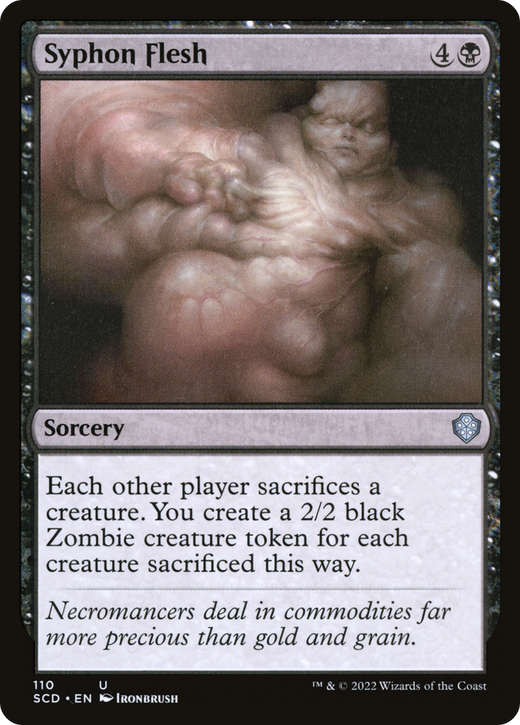 Syphon Flesh [Starter Commander Decks]-1