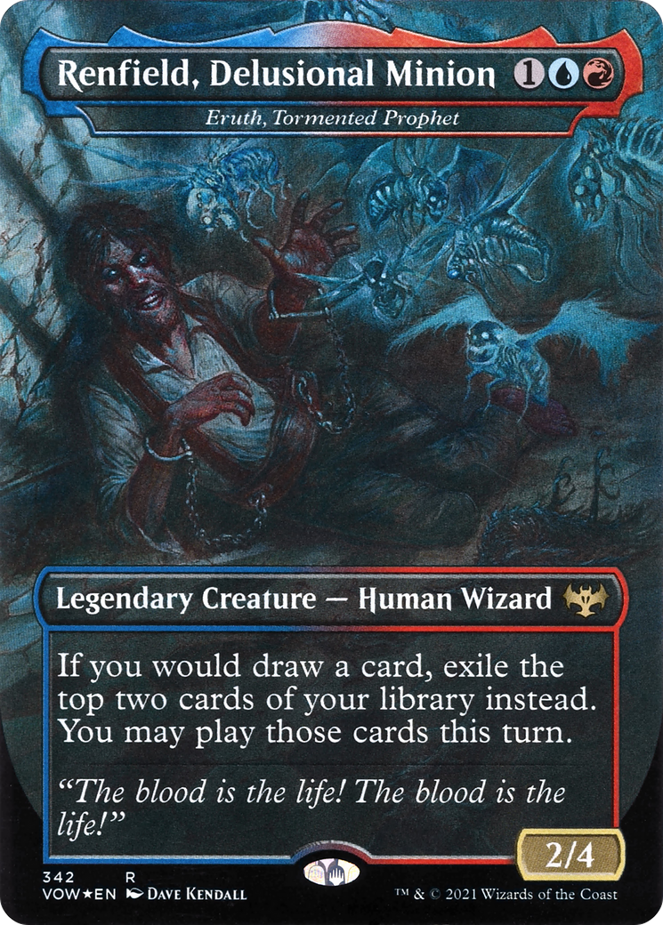 Eruth, Tormented Prophet - Renfield, Delusional Minion [Innistrad: Crimson Vow]-1