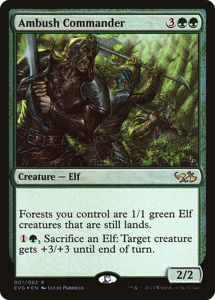 Ambush Commander (Elves vs. Goblins) [Duel Decks Anthology]-1