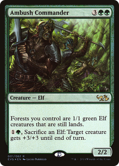 Ambush Commander (Elves vs. Goblins) [Duel Decks Anthology]-1