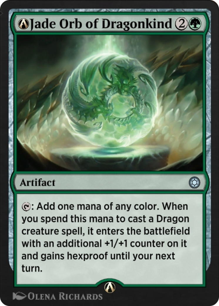A-Jade Orb of Dragonkind (HBG-A-215) - Alchemy Horizons: Baldur's Gate-1