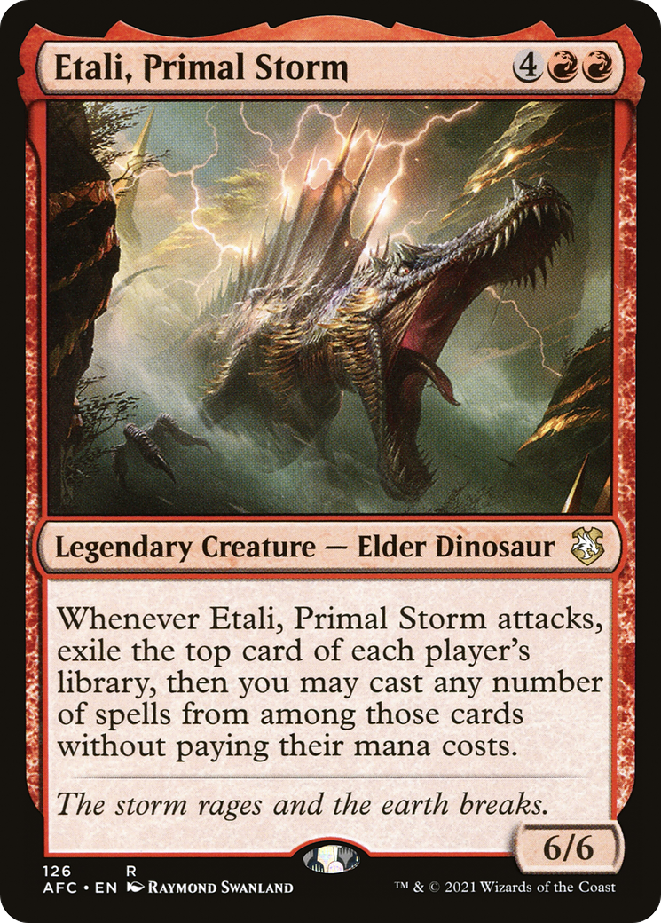 Etali, Primal Storm [Dungeons & Dragons: Adventures in the Forgotten Realms Commander]-1