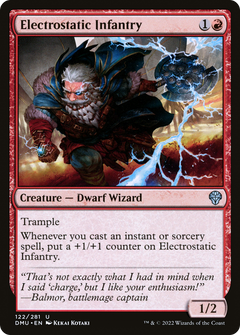 Electrostatic Infantry [Dominaria United]-1
