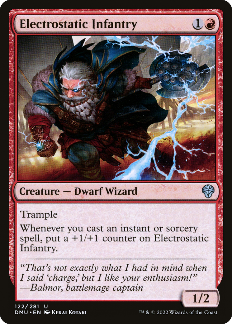 Electrostatic Infantry [Dominaria United]-1