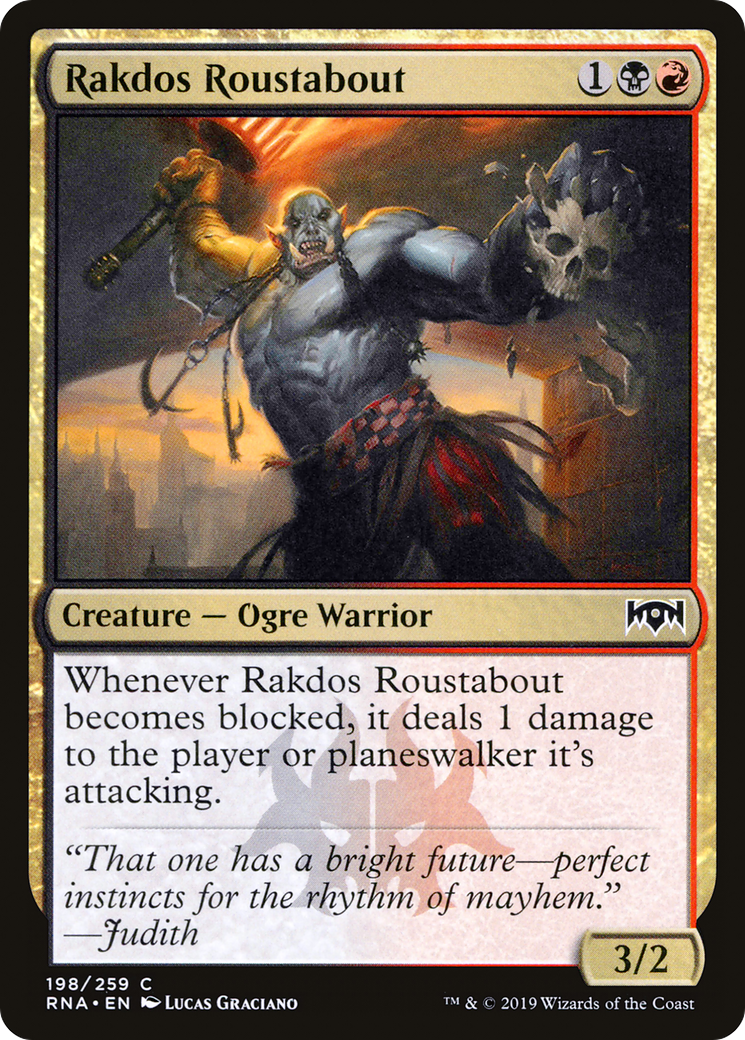Rakdos Roustabout [Ravnica Allegiance]-1