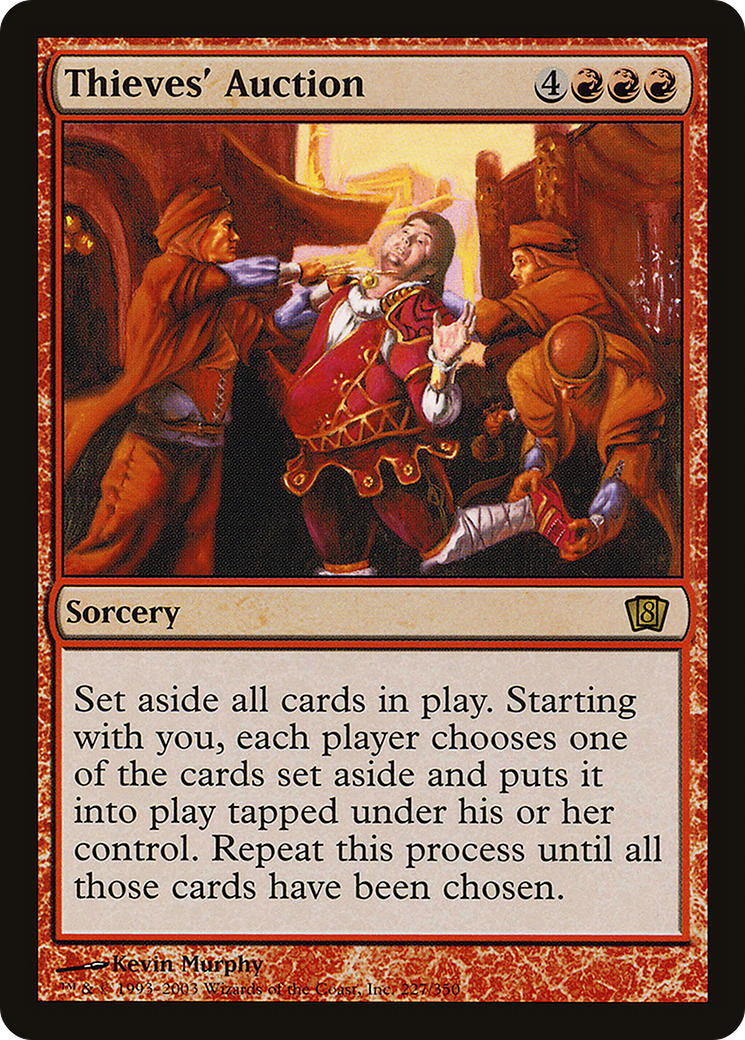 Thieves' Auction (8ED-227) - 8th Edition Foil-1