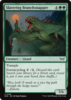 Slavering Branchsnapper [Duskmourn: House of Horror]-1
