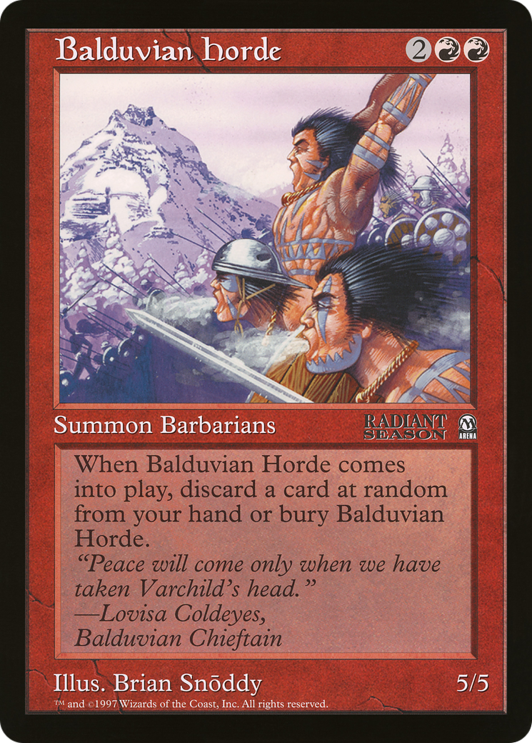 Balduvian Horde (OLEP-010) - Oversized League Prizes-1