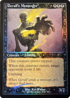 Geralf's Messenger (842) (Retro Frame) [Secret Lair Drop Series]-1