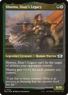 Shanna, Sisay's Legacy (Foil Etched) [Multiverse Legends]-1