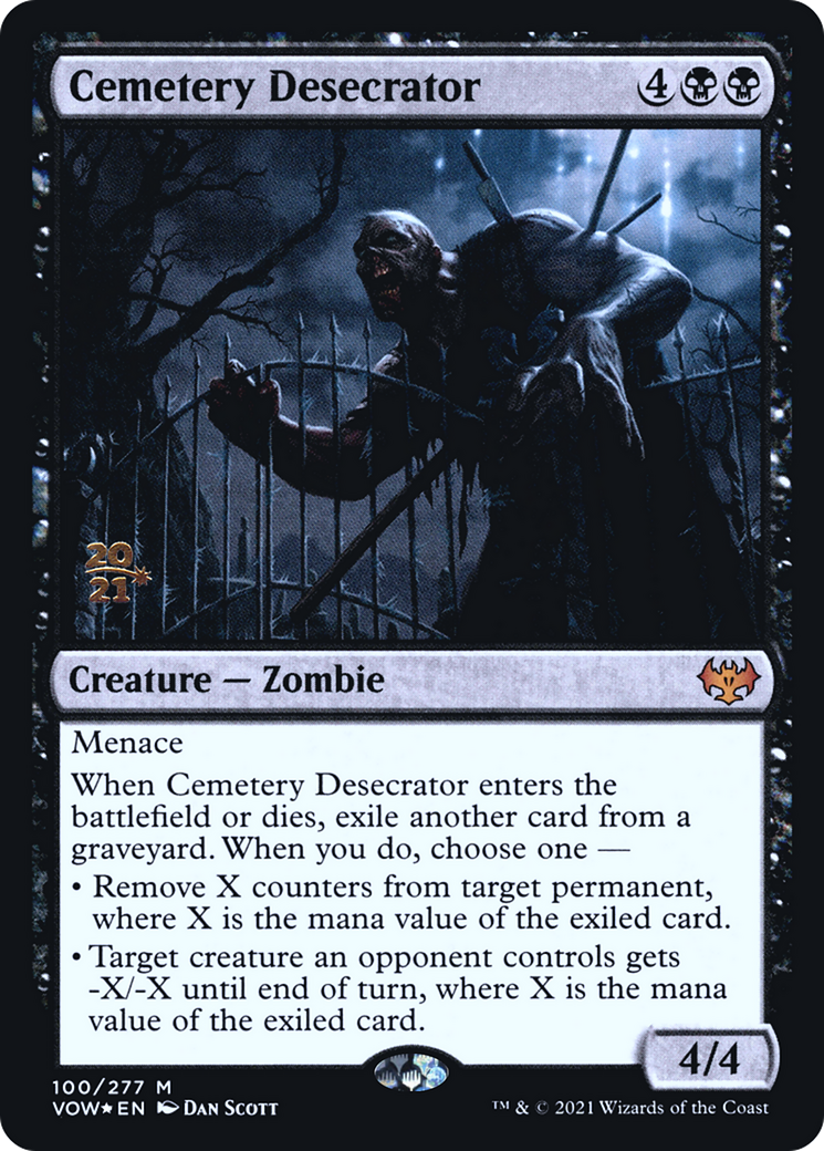 Cemetery Desecrator [Innistrad: Crimson Vow Prerelease Promos]-1