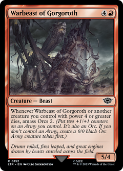 Warbeast of Gorgoroth (LTR-152) - The Lord of the Rings: Tales of Middle-earth-1