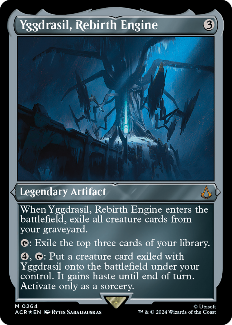 Yggdrasil, Rebirth Engine (ACR-264) - Assassin's Creed Etched Foil-1