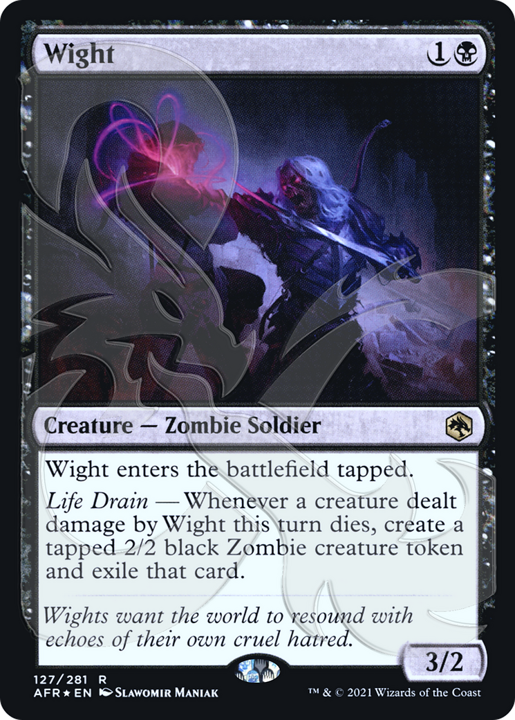 Wight (AFR&-127) - Adventures in the Forgotten Realms Promos Foil-1