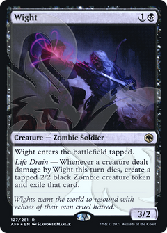 Wight (AFR&-127) - Adventures in the Forgotten Realms Promos Foil-1