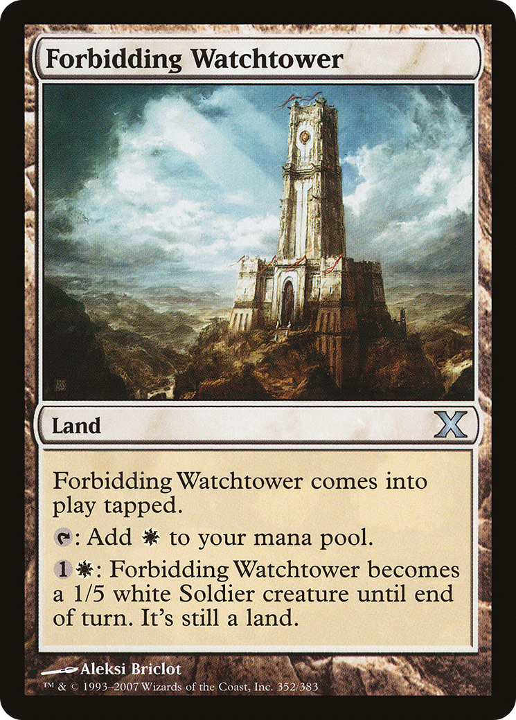 Forbidding Watchtower [Tenth Edition]-1