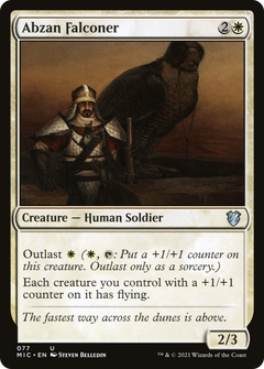 Abzan Falconer [Innistrad: Midnight Hunt Commander]-1