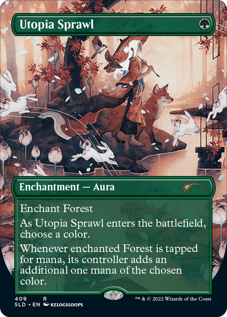 Utopia Sprawl (Borderless) (SLD-409) - Secret Lair Drop (Borderless)-1