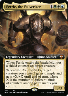 Perrie, the Pulverizer (Extended Art) [Streets of New Capenna Commander]-1