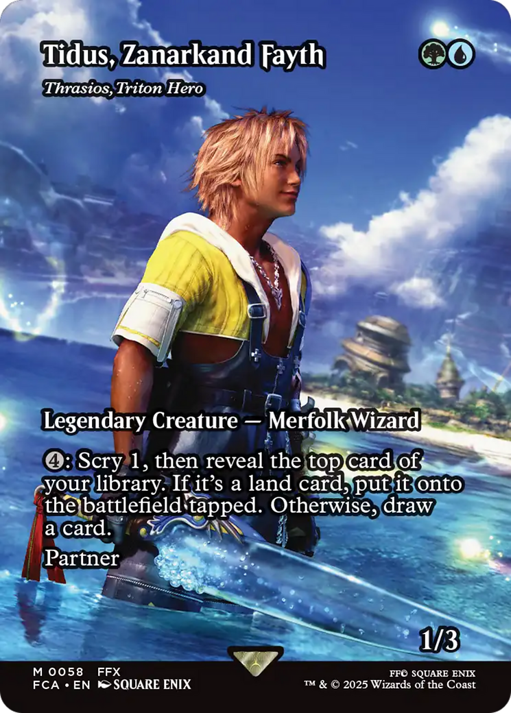 Tidus, Zanarkand Fayth - Thrasios, Triton Hero (Showcase) [FINAL FANTASY : Through the Ages]-1