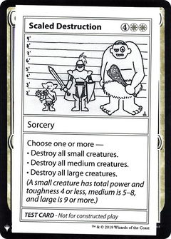 Scaled Destruction [Mystery Booster Playtest Cards]-1