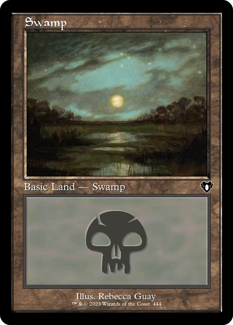 Swamp (444) (Retro) [Commander Masters]-1