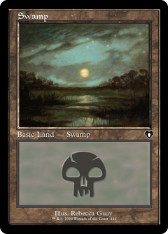 Swamp (444) (Retro) [Commander Masters]-1