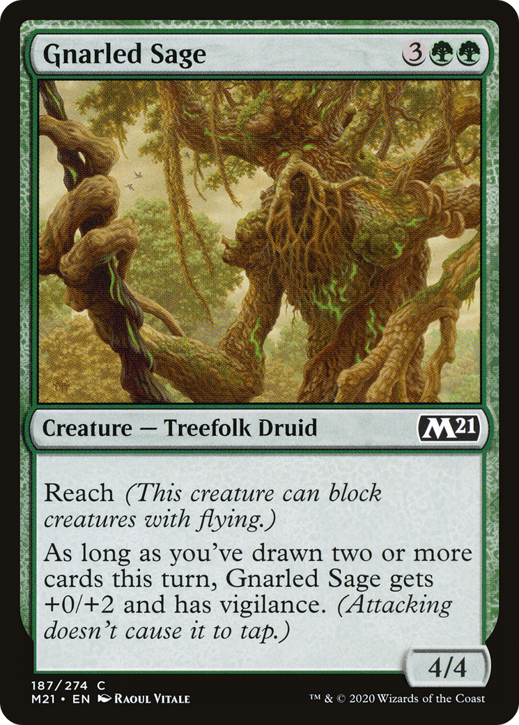Gnarled Sage [Core Set 2021]-1
