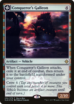 Conqueror's Galleon // Conqueror's Foothold (Buy-A-Box) [Ixalan Treasure Chest]-3