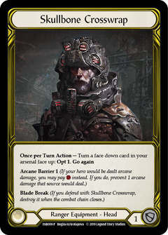 Skullbone Crosswrap [FAB009-P] (Promo)  1st Edition Cold Foil - Golden-1