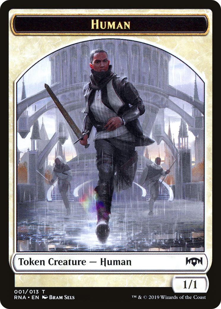 Human Token [Ravnica Allegiance Tokens]-1