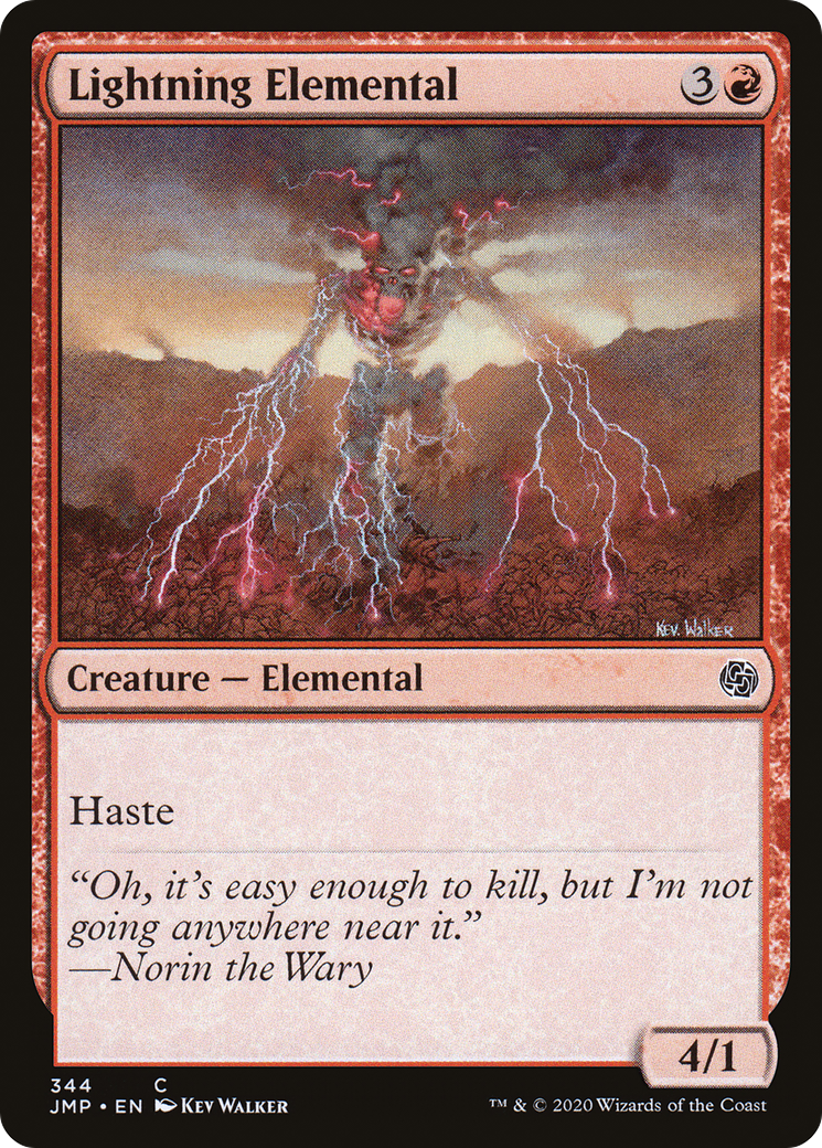 Lightning Elemental [Jumpstart]-1