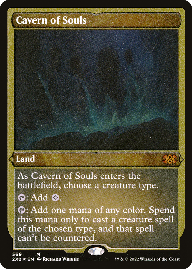 Cavern of Souls (Foil Etched) [Double Masters 2022]-1