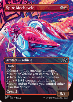 Spire Mechcycle (Borderless) [Aetherdrift]-1