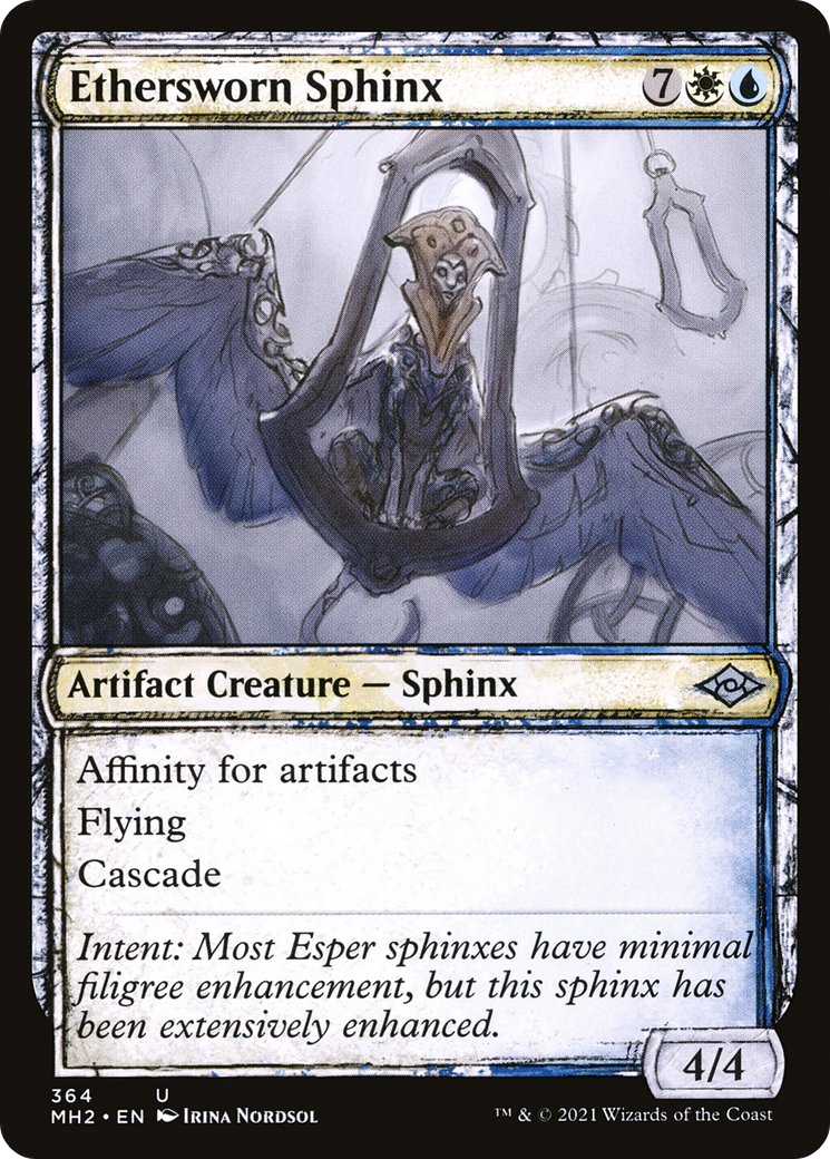 Ethersworn Sphinx (Sketch) [Modern Horizons 2]-3