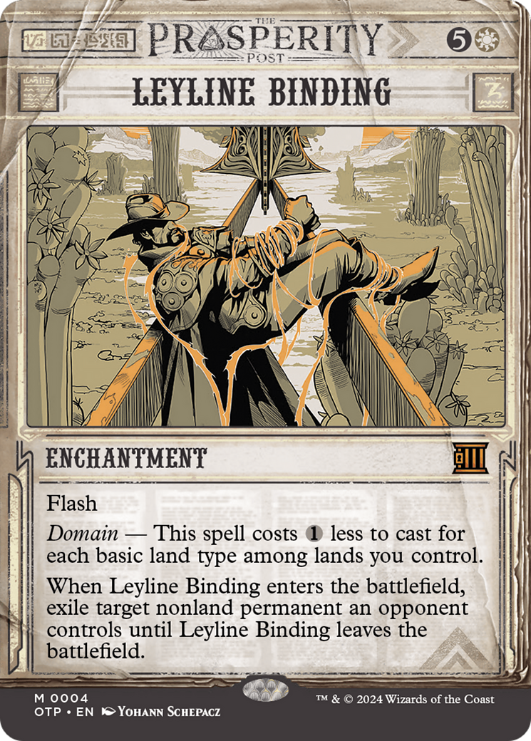 Leyline Binding [Outlaws of Thunder Junction: Breaking News]-1