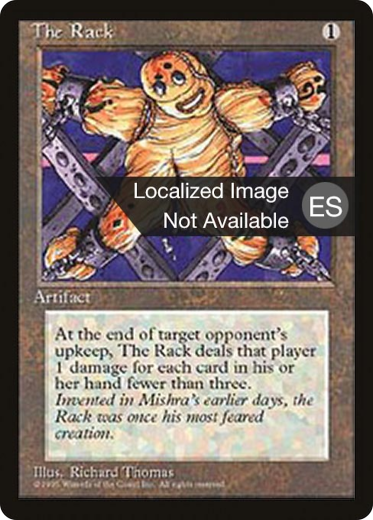 The Rack [Fourth Edition Foreign Black Border]-1