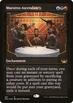 Maestros Ascendancy (Showcase Golden Age Gilded Foil) [Streets of New Capenna]-1