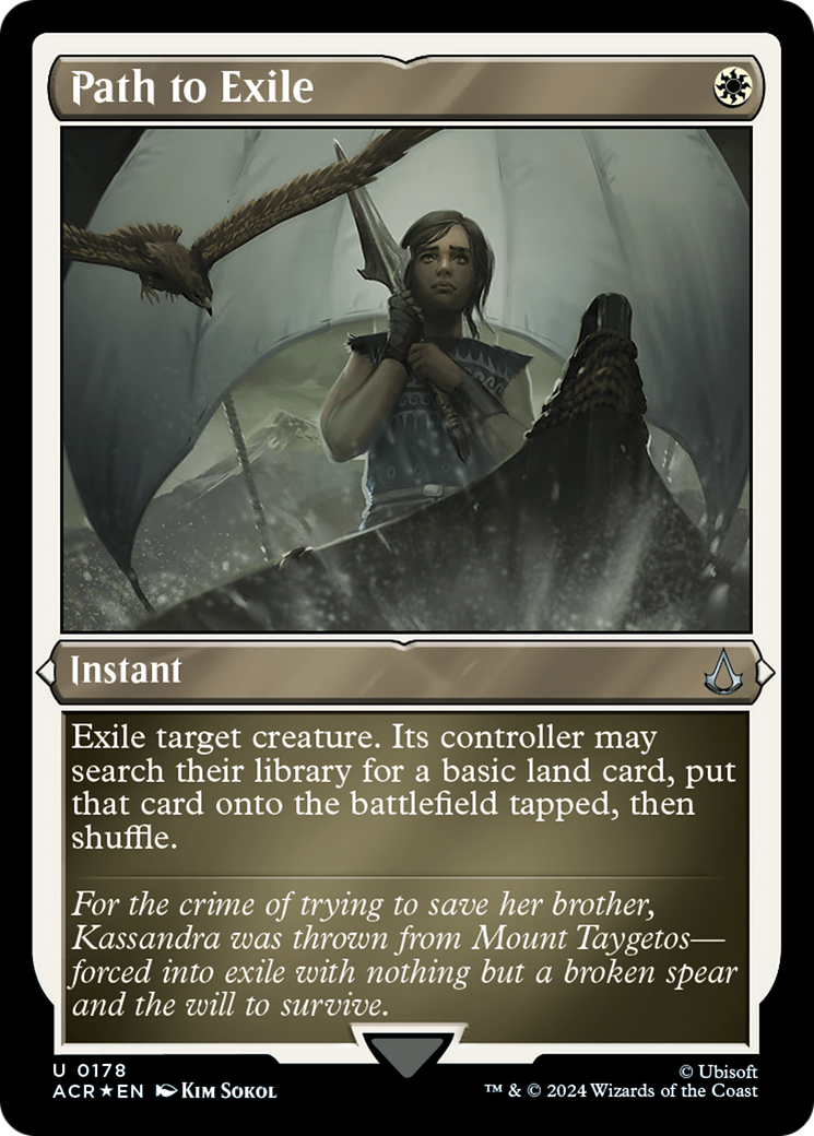 Path to Exile (ACR-178) - Assassin's Creed Etched Foil-1