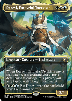 Derevi, Empyrial Tactician (Borderless) [Bloomburrow Commander]-1