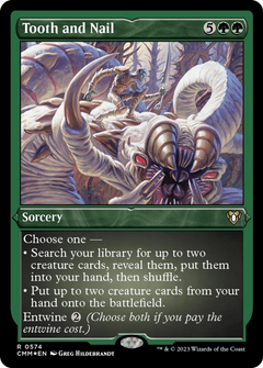 Tooth and Nail (Foil Etched) [Commander Masters]-1
