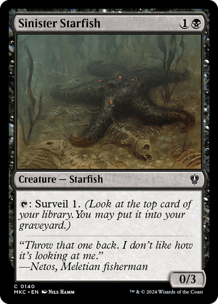 Sinister Starfish [Murders at Karlov Manor Commander]-1
