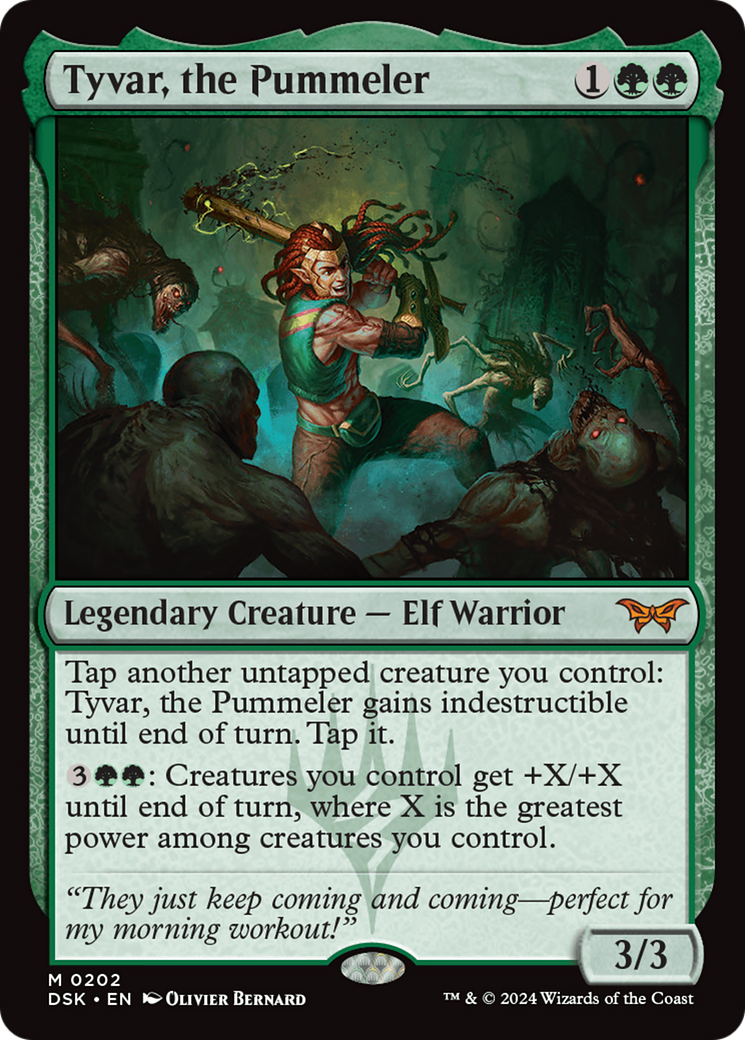 Tyvar, the Pummeler (DSK-202) - Duskmourn: House of Horror-1