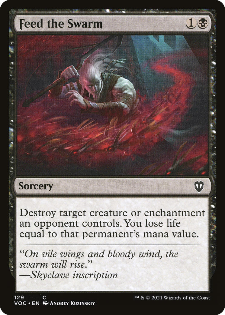 Feed the Swarm [Innistrad: Crimson Vow Commander]-1